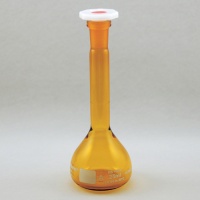容量瓶（A级,棕色） FLASK VOLUMETRIC メスフラスコ FB55541