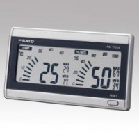 数字式温湿度计 THERMO-HYGROMETER デジタル温湿度計ルームナビ PC-7700Ⅱ