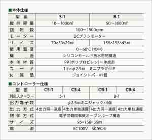 仕様表