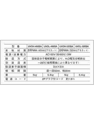 仕様表