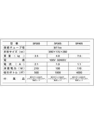 仕様表