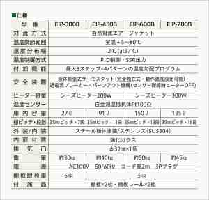 仕様表