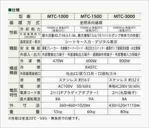 仕様表