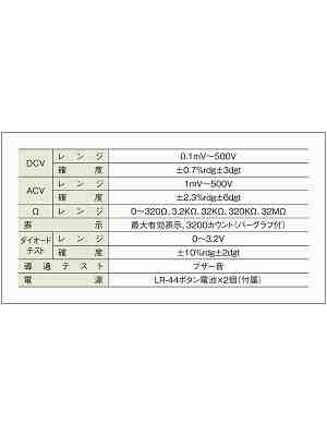 仕様表